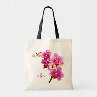 Tote Bag Orchidée violette