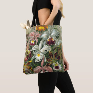 Tote Bag Orchidées Ernst Haeckel, Fleurs Vintages de la for