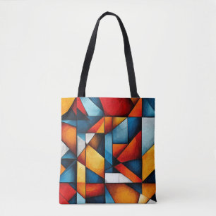 Tote Bag 🌿 Organisateur quotidien à motifs abstraits 🌿