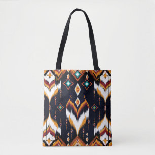 Tote Bag Oriental ikat motif ethnique sans soudure commerce