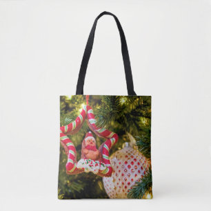 Tote Bag Ornement de Noël en pain d'épices