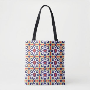 Tote Bag Ornement Motif classique, Patte géométrique transp