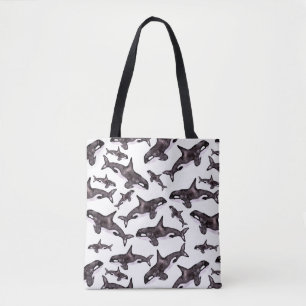 Tote Bag Orque d'aquarelle