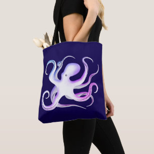 Tote Bag Otopus Silhouette