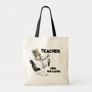 Tote Bag Où les choses sauvages sont enseignantes