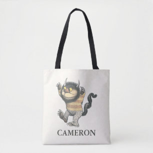 Tote Bag Où sont les bêtes sauvages   Ajoutez votre nom