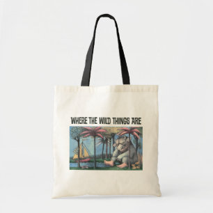 Tote Bag Où sont les bêtes sauvages Couverture de livre