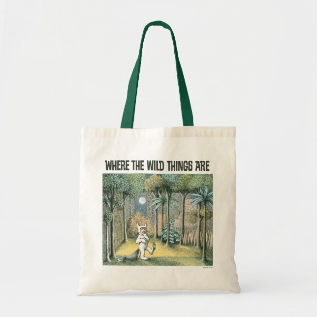 Tote Bag Où Sont Les Choses Sauvages | Scène 4 (Devant)