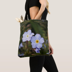 Tote Bag Oublie-moi pas les fleurs