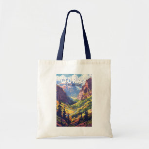 Tote Bag Ouray Colorado Travel Art Vintage