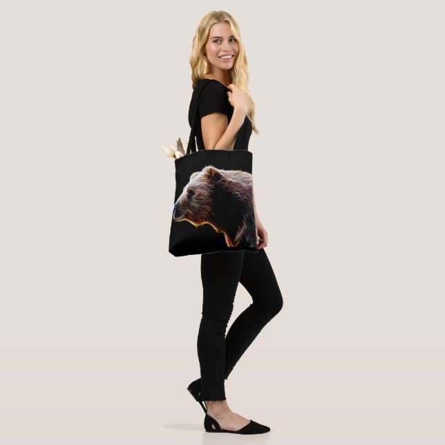 Tote Bag Ours (Sur le modèle)