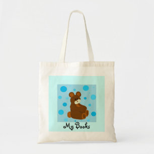 Tote Bag Ours Bleu Mes Livres