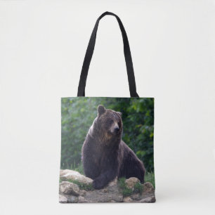Tote Bag Ours Brown