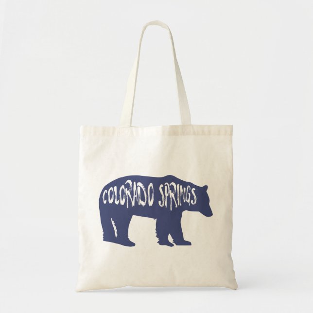 Tote Bag Ours de Colorado Springs (Devant)