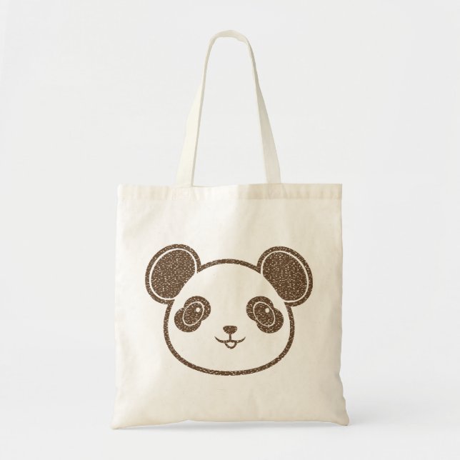 Tote Bag Ours de panda en détresse (Devant)