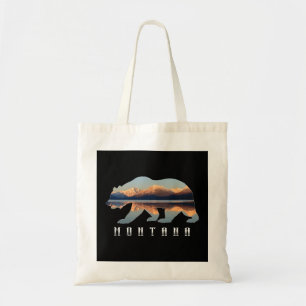 Tote Bag Ours du Montana avec Glacier National Park