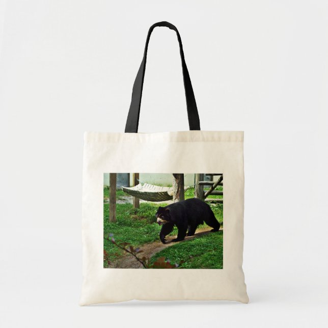 Tote Bag Ours noir (Devant)