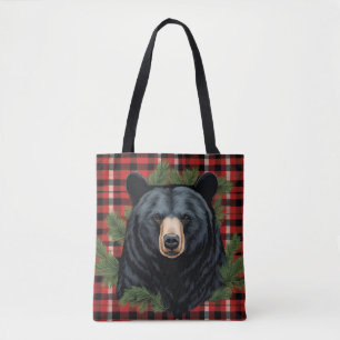 Tote Bag Ours noir du Nord Majestic