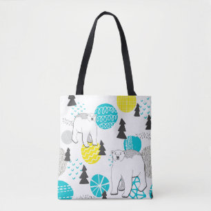 Tote Bag Ours polaire