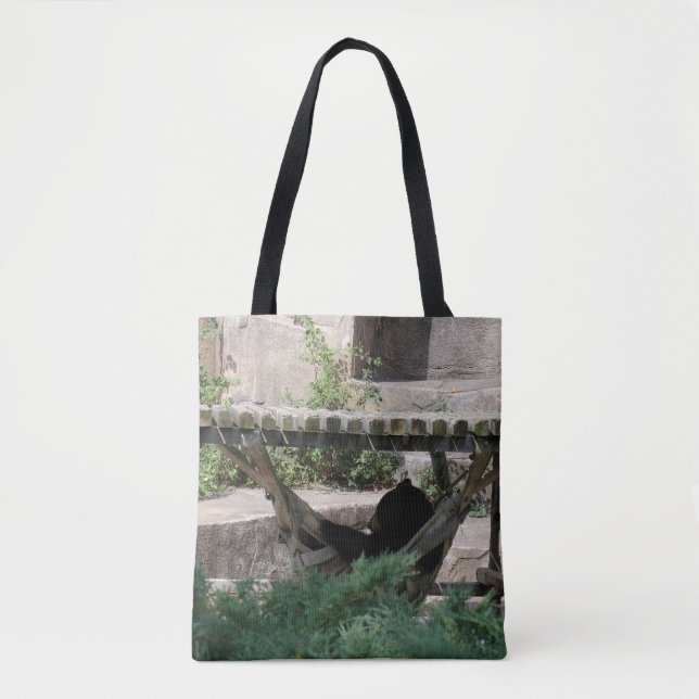 Tote Bag Ours relaxant (Devant)