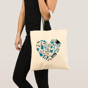 Tote Bag Outil de coeur Musicien