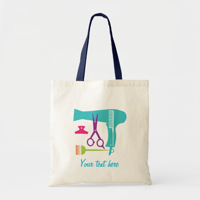 Tote Bag Outils de coiffures (Devant)