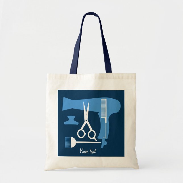 Tote Bag Outils de coiffures (Devant)