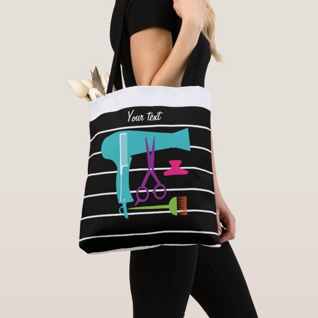 Tote Bag Outils de coiffures (De près)