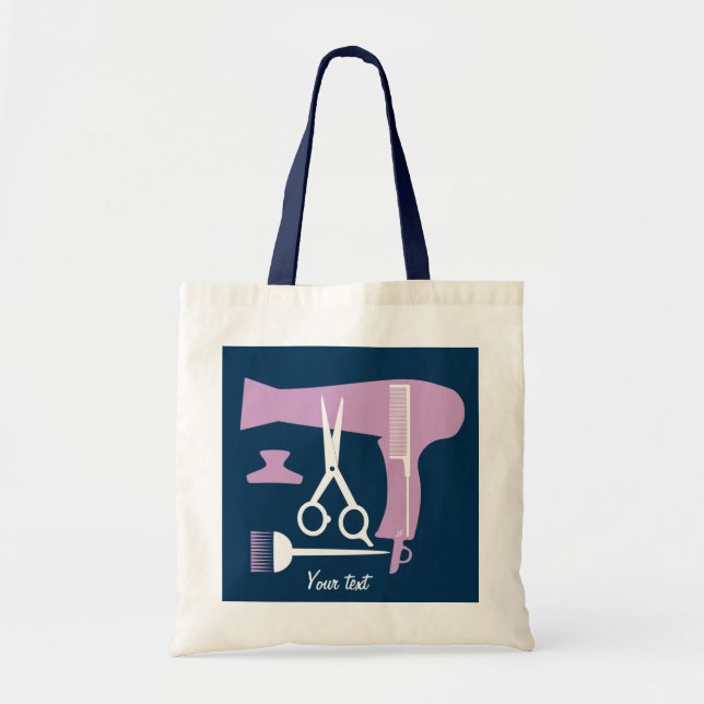 Tote Bag Outils de coiffures (Devant)