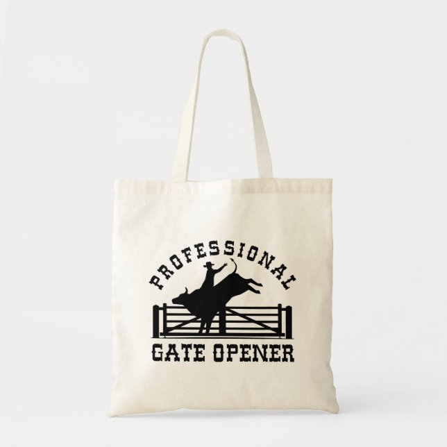 Tote Bag Ouverture de porte professionnelle (Devant)