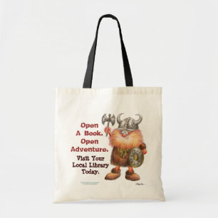 Tote Bag Ouvrez un livre. Ouvrez l'aventure