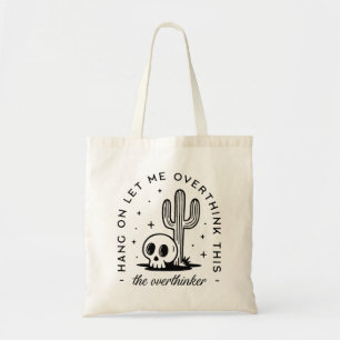 Tote Bag Overthinker surpensant les citations drôles