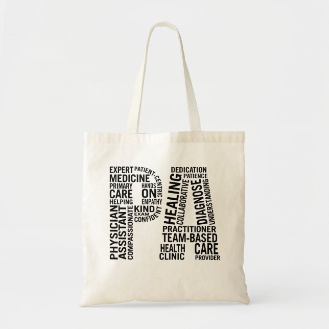 Tote Bag PA d'assistant de médecin (Devant)
