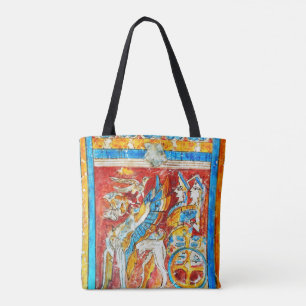 Tote Bag PA traditionnelle antique de mur de mythologie