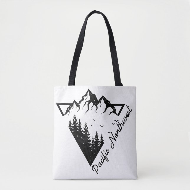Tote Bag Pacifique Nord-Ouest - PNW (Devant)