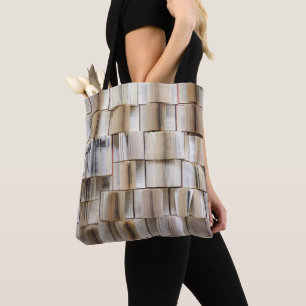 Tote Bag Pages de livres vintages ouverts