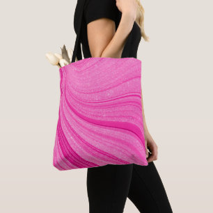 Tote Bag Paillette rose