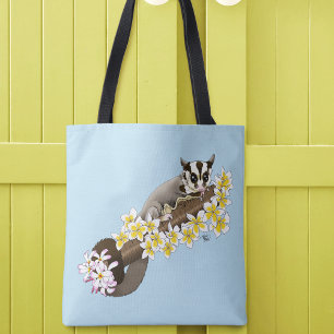 Tote Bag Paillettes de sucre Cute Floral