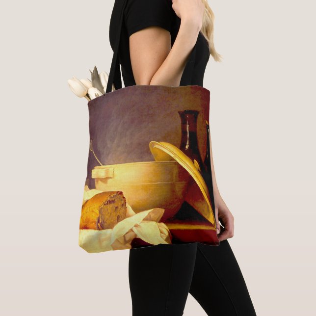 Tote Bag Pain et vin par Anne Vallayer (De près)