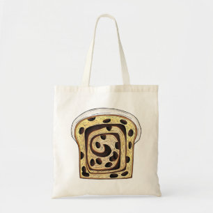 Tote Bag Pain Raisin de cannelle Pain Pain Pain Pâte