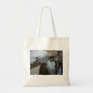 Tote Bag Paint Horse Crackle