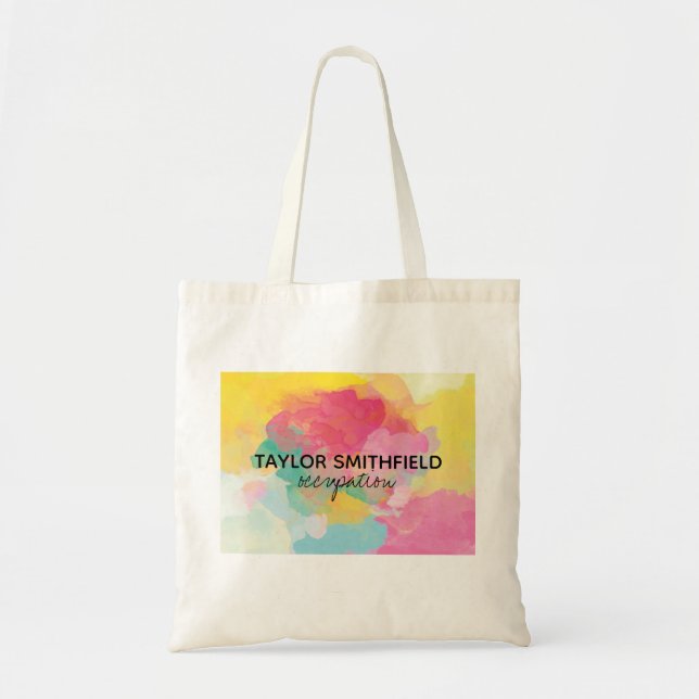 Tote Bag Paint Splatter (Devant)
