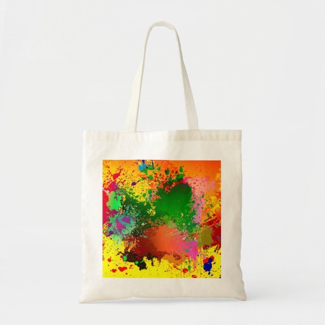 Tote Bag Paint Splatter (Devant)