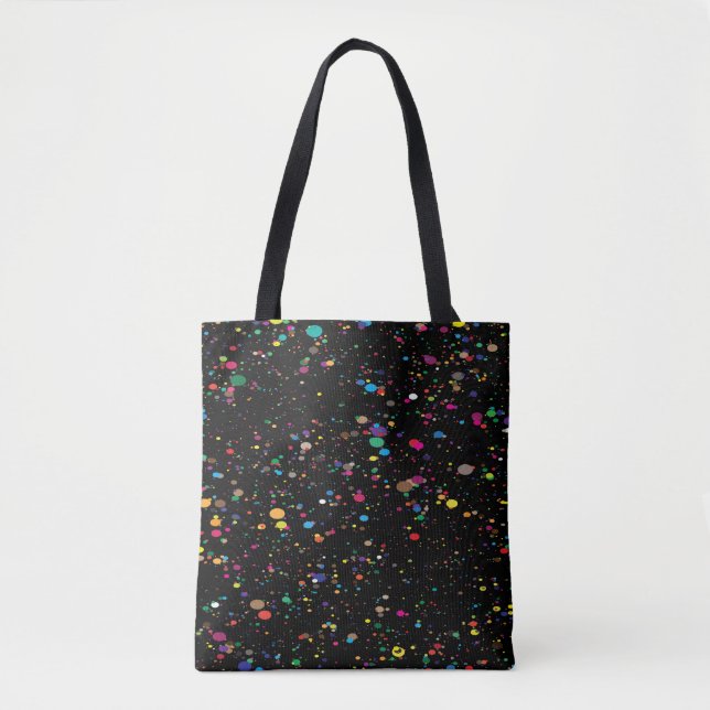 Tote Bag Paint Splatter Fourre-tout (Devant)