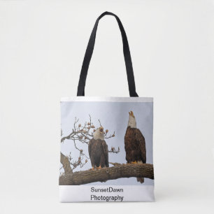 Tote Bag Paire d'aigle de Bald