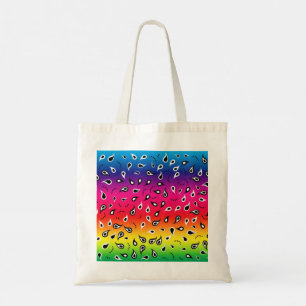 Tote Bag Paisley Rainbow