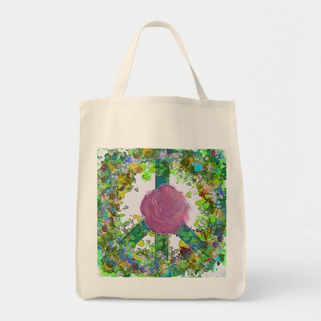 Tote Bag paix (Devant)