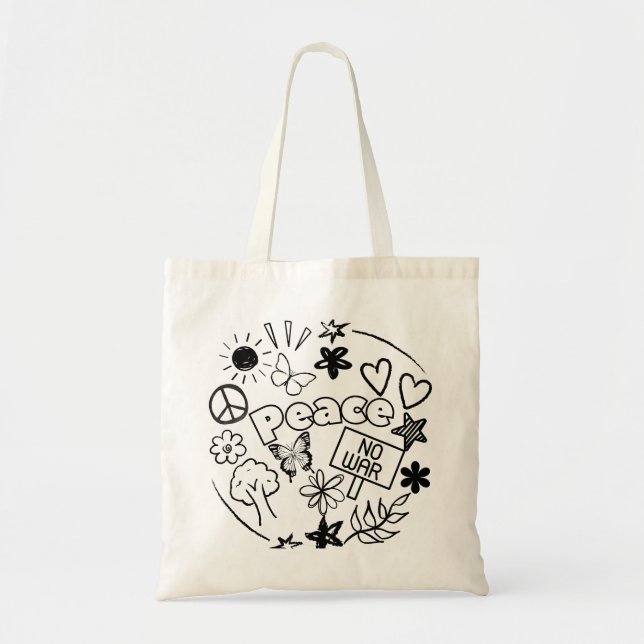 Tote Bag Paix (Devant)