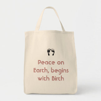Tote Bag Paix dans la naissance