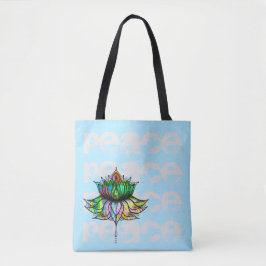 Tote Bag Paix Lotus Fourre-tout